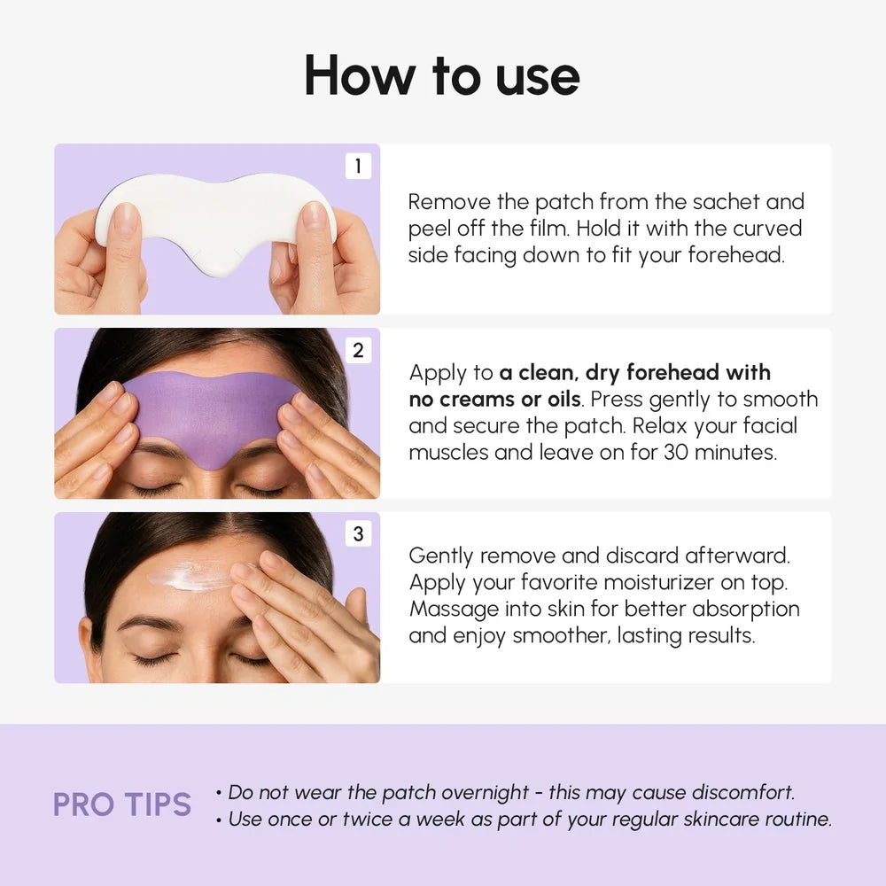 Anti-Wrinkle Forehead Patches – Smooth Lines Overnight