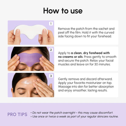 Anti-Wrinkle Forehead Patches – Smooth Lines Overnight